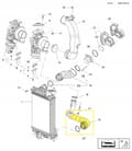Miniatyrbild 3 av 10: TURBORÖRSLANG OPEL MERIVA 1.7 CDTI 13267232