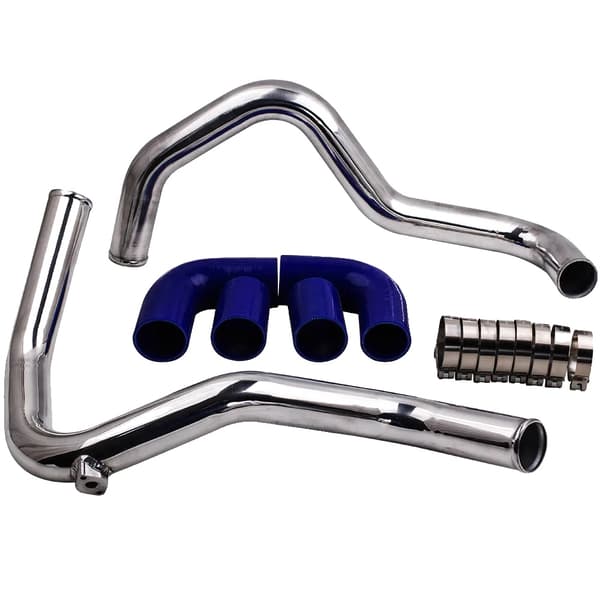 Intercooler Rør Sæt, 57mm Diameter, Frontmonteret Installation, Holdbar Aluminium Konstruktion