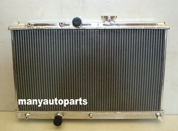 Aluminiumkøler til Toyota Corolla AE101/AE111, højtydende køling, direkte pasform design,Kun radiator