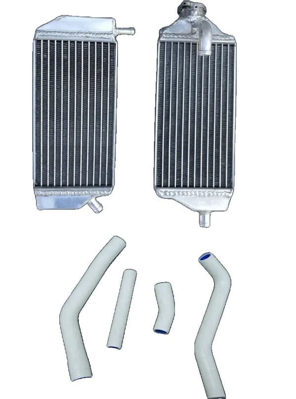 Aluminiumkøler, Øget Kølekapacitet, Silikoneslange Sæt,hvid