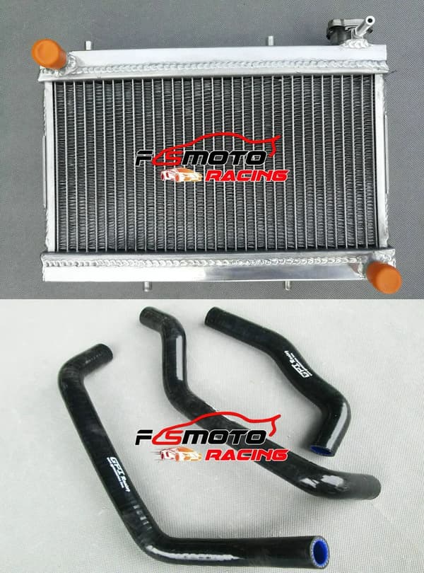 Aluminiumradiator, legeringsmateriale, frontplacering,Radiator Sort Slange
