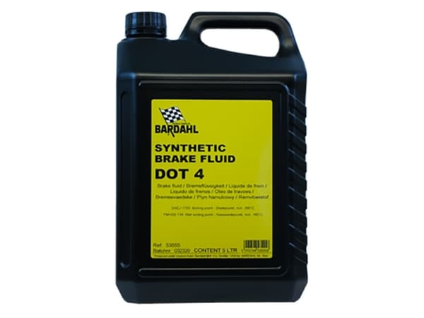 Bardahl 5 litraa DOT4 Brake Fluid Synth.