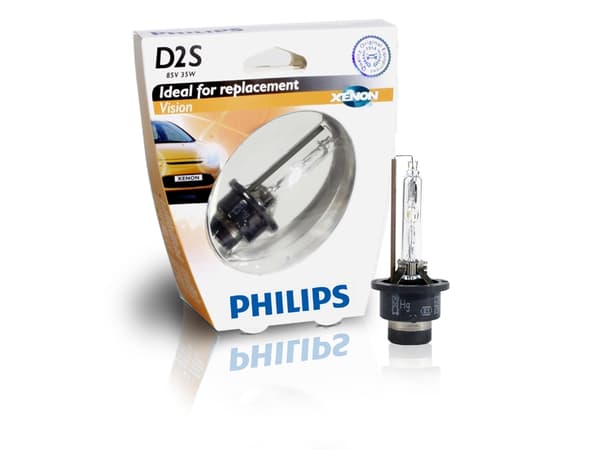 Philips Vision Xenon 85122VIS1 Xenon frontlyspære, 35 W, 85 V, Xenon, 4300 K, 1 stykker