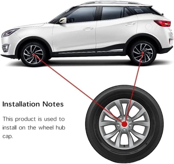 Hjulcenterkapslar för Volvo S60 S80 S90 XC60 XC90 XC40, navkapslar för bil, ersättningsdel för hjulcenternavkåpa, centrumnavkapslar