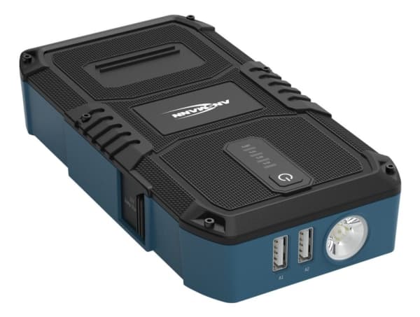 Ansmann Jump Starter 10.0, 1500 A, Sort, Blå, 1500 A, Lithium Polymer (LiPo), 2,5 Ah, 37 Wh