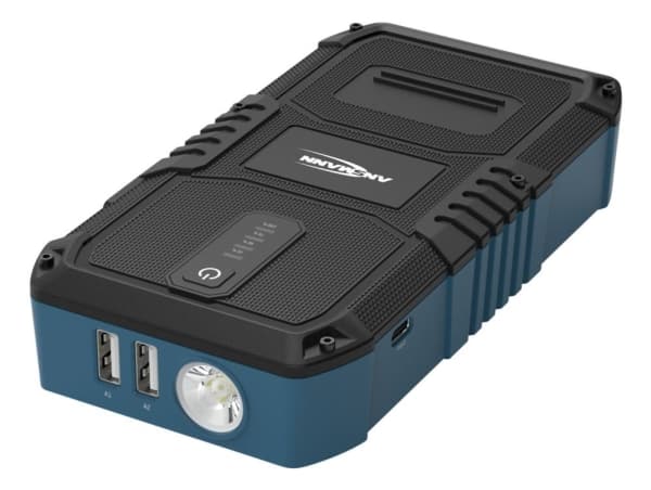 Ansmann Jump Starter 10.0, 1500 A, Sort, Blå, 1500 A, Lithium Polymer (LiPo), 2,5 Ah, 37 Wh