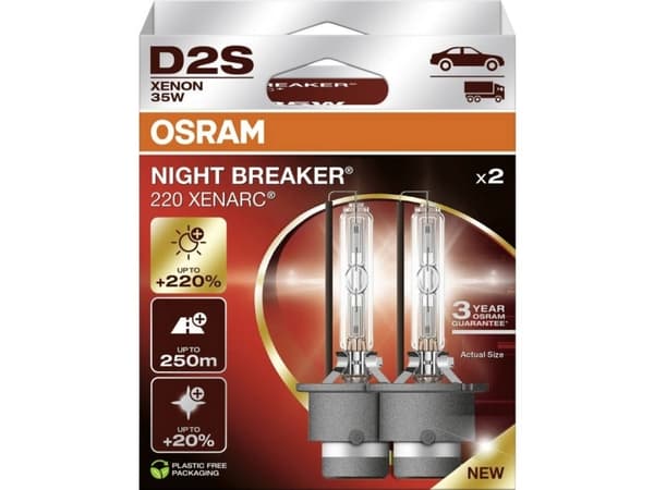 Osram Xenarc Night Breaker 220 D2S Xenon - Sæt