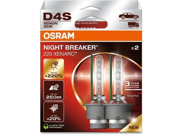 Osram Xenarc Night Breaker 220 D4S Xenon - Sæt