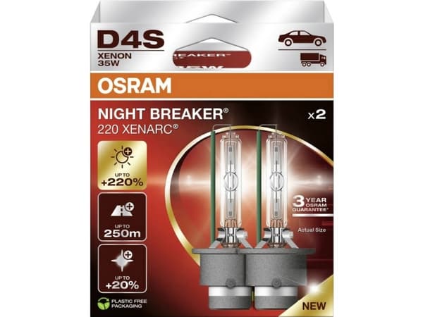 Osram Xenarc Night Breaker 220 D4S Xenon - Sæt