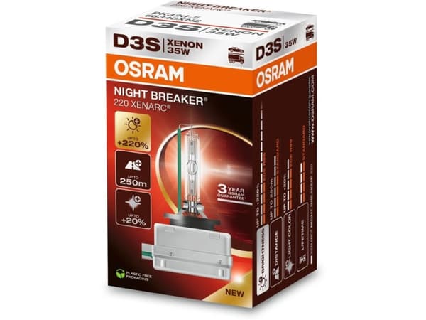 Osram Xenarc Night Breaker 220 D3S Xenon - 1 stk.