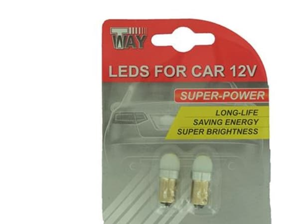 T-Way Led Bulbs T4w Ba9s 2Smd 2Pcs