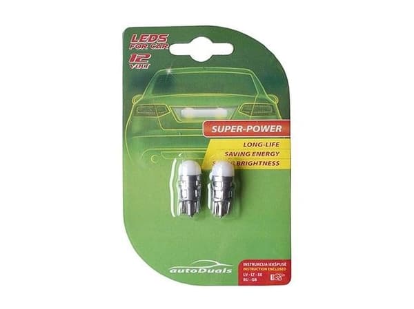 T-Way Led Bulbs T10 Canbus White 2Pcs