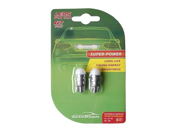 T-Way Led Bulbs T10 White 2Pcs