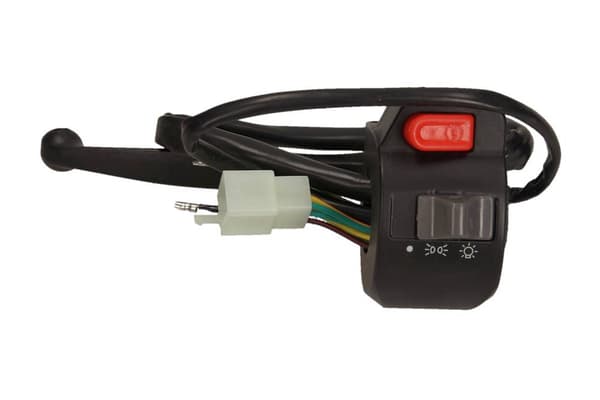 GX MOTOR MOTO LJUSBRYTARE. UNIVERSAL MED SPAK, HONKONTAKT 7-PIN + 2 KABLAR