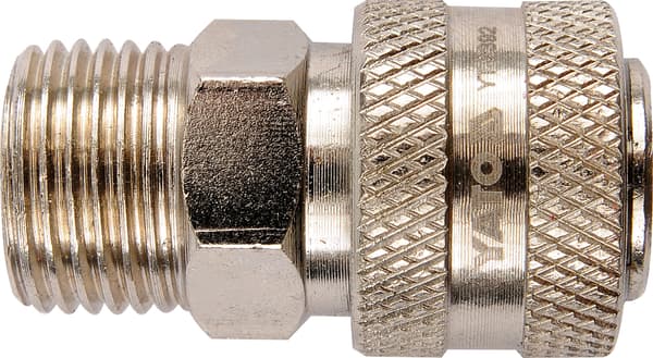 YATO SNABBKOPPLING HOCK D UTVÄGGÄNGA 1/2"