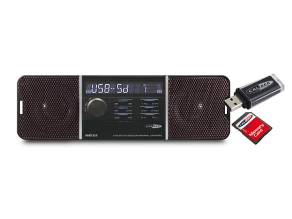Caliber RMD213, Musta, 1 DIN, 300 W, Rotaatio, MP3, WMA, LCD