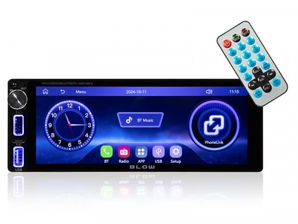 Blow autoradio 78-350# Blow radio avh-686a rds mp3/usb/micro sd/bluetooth