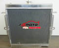 Miniatyrbild 4 av 4: Aluminiumkylare för Toyota Landcruiser HJ75, kärnstorlek 500*518*56 mm, 38 mm in-/utlopp, kompatibel med manuell växellåda.