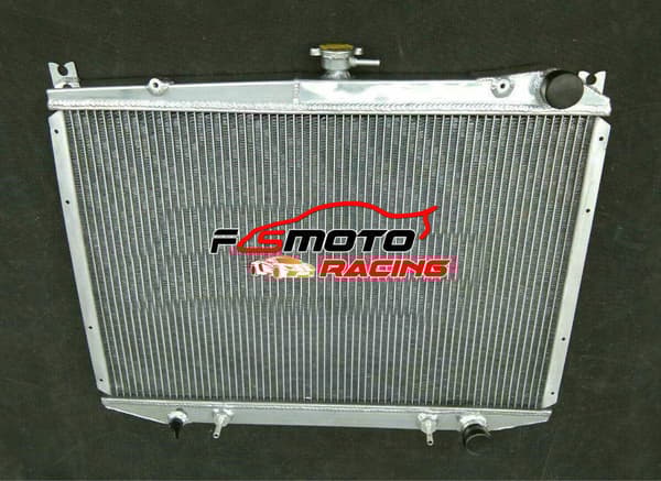 Aluminiumkøler og ventilatorenhed, passer til Nissan Pathfinder & Hardbody, holdbar konstruktion