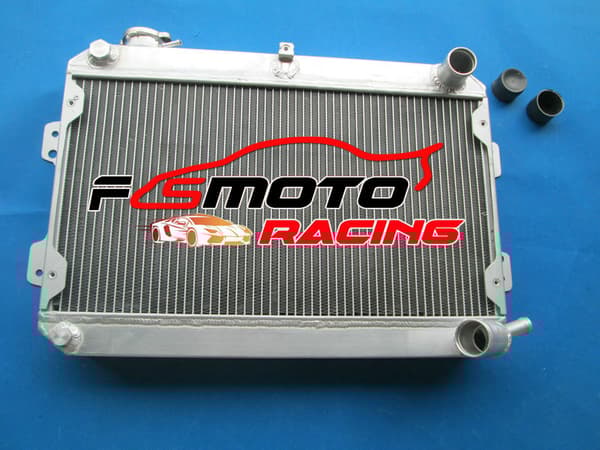 ALUMINIUMRADIATOR, Passar Mazda RX-7 1979-1985, 3 Rader Kylning, Hållbar Aluminiumkonstruktion