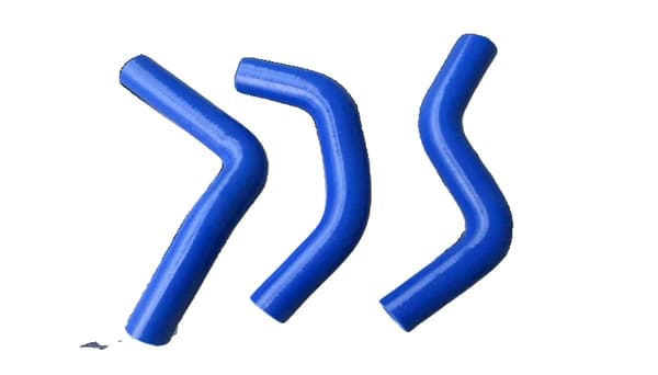 Silicone Radiator Slange, Høj Arbejdstemperatur, Holdbar Trykmodstand,Blå