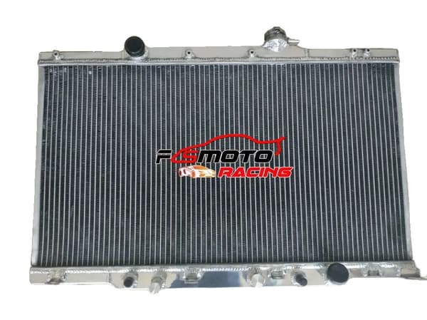 Aluminiumradiator, forbedret kølekapacitet, holdbar hel-aluminium konstruktion, præcisionsfremstilling.