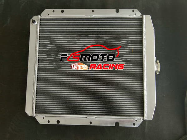 3ROW Aluminium Radiator, Forbedret Køleeffektivitet, TIG-svejste Beholdere, Passer til Buick V8 Modeller 1950-1952