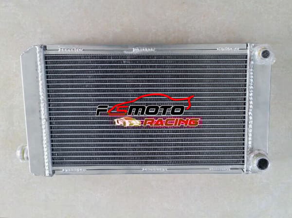 Aluminiumradiator, kraftig design, helt i aluminium, øget kølekapacitet