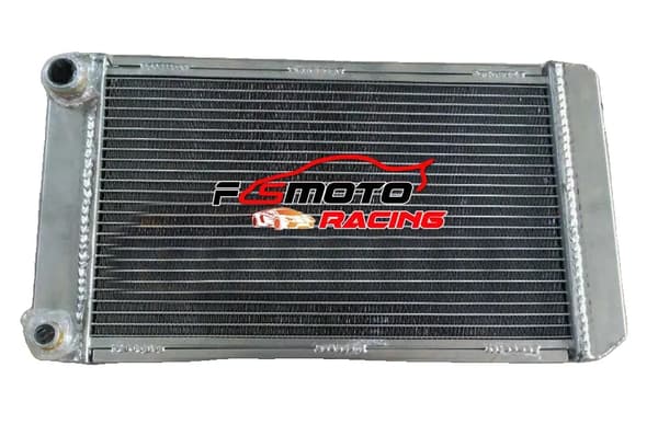 Aluminiumradiator, kraftig design, helt i aluminium, øget kølekapacitet