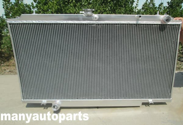 3 Kerne Aluminium Radiator, Holdbar Fuldt Aluminium, Perfekt Pasform til Nissan Patrol Y61, Højtydende Køling