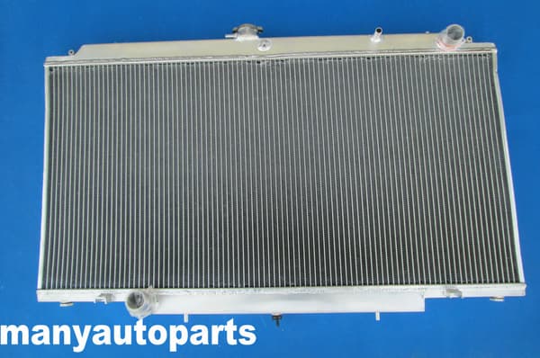 3 Kerne Aluminium Radiator, Holdbar Fuldt Aluminium, Perfekt Pasform til Nissan Patrol Y61, Højtydende Køling