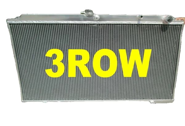 3 Kerne Aluminium Radiator, Holdbar Fuldt Aluminium, Perfekt Pasform til Nissan Patrol Y61, Højtydende Køling