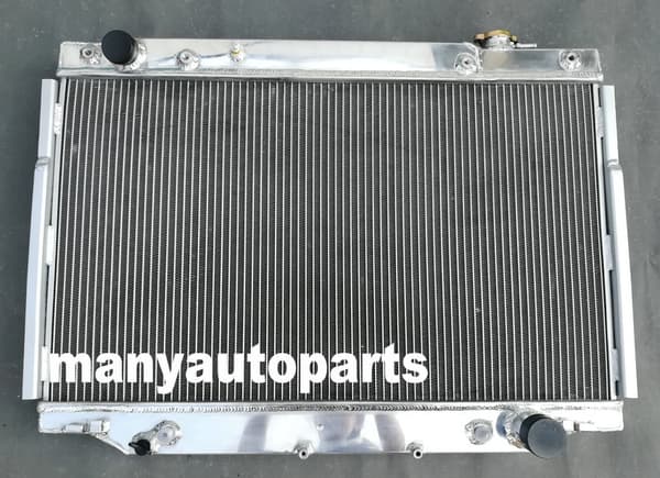 Toyota Land Cruiser Kylare, Aluminiumkonstruktion, Optimerad kylning, Passar modeller från 1993-1997
