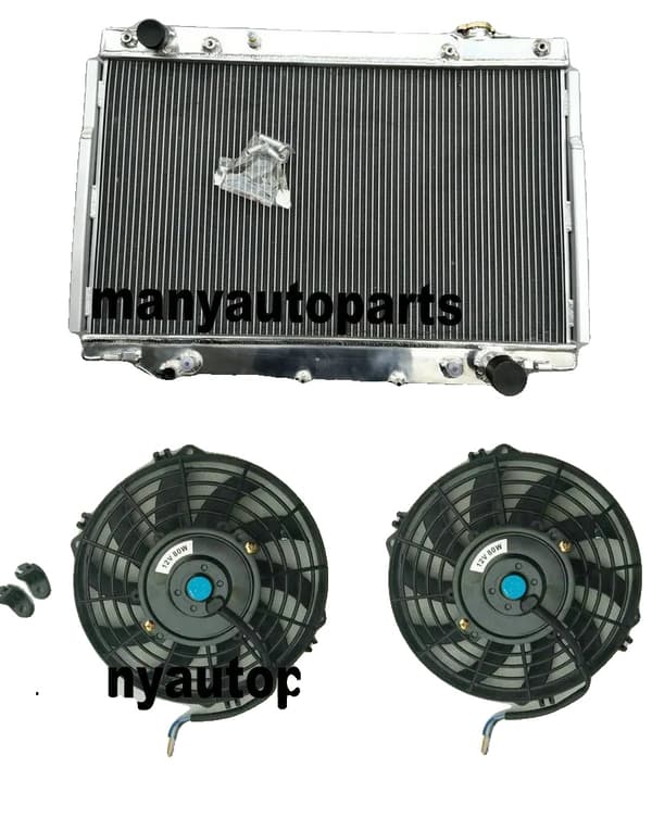 Toyota Land Cruiser Kylare, Aluminiumkonstruktion, Optimerad kylning, Passar modeller från 1993-1997