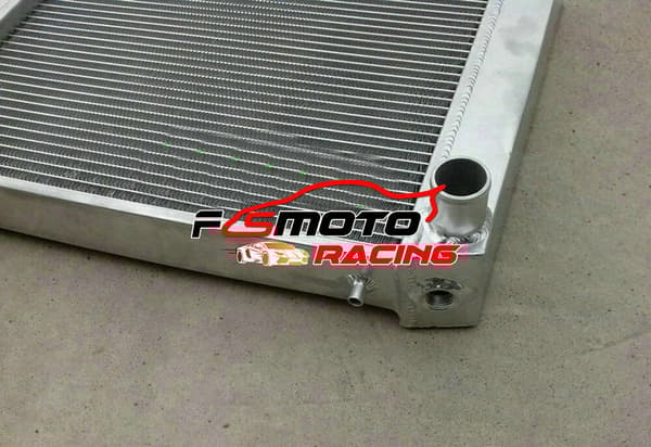 Aluminiumradiator, kraftig kølekapacitet, helt i aluminium, TIG-svejset