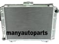 Miniatyrbild 1 av 2: Aluminiumkylare, precisionspassform för klassiska bilar, effektiv kylprestanda, helt i aluminiumkonstruktion.