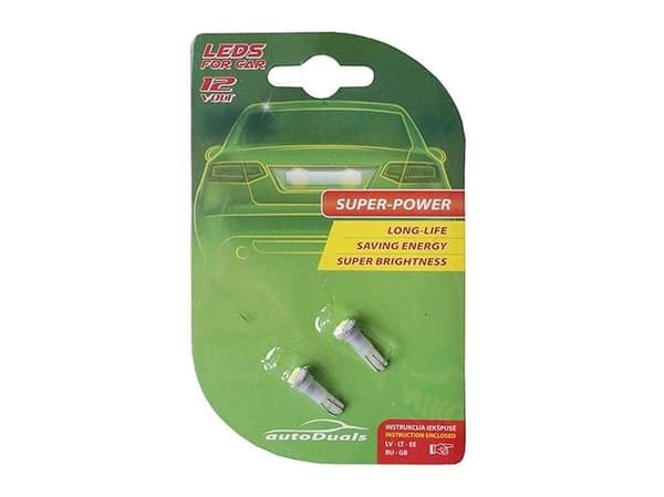 T-Way Led Bulbs T5 1Smd 2Pcs