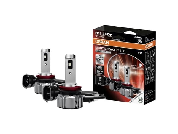 Osram Night Breaker LED Smart H11 ECE godkendt - Sæt