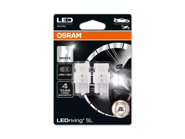 Osram 7515DWP-2BL, 21 W, 12 V, W21/5W, LED, 6000 K, 2 stykker