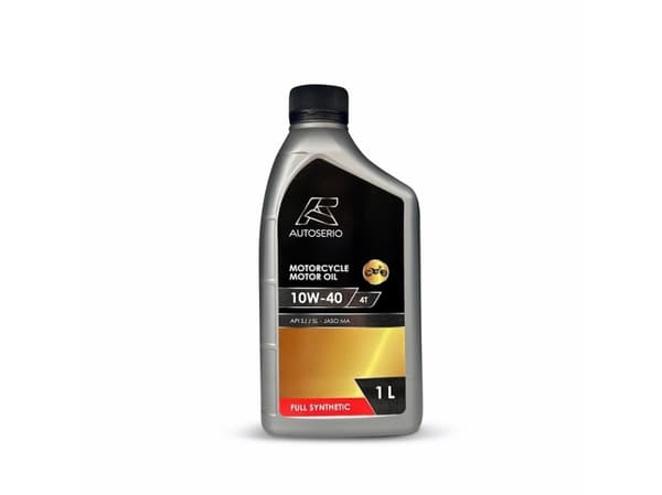 MOTO ENGINE OIL AUTOSERIO 4T 10W40 1L