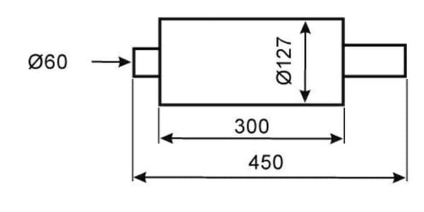 Äänenvaimennin Sports Bass Universal WM Sport 93836 Mugen input 60