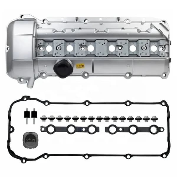 BMW Ventilkåpa Aluminium m54 m52tu Bultade spolar 2x Vanos E46 E39 Z3 Z4 X3 X5 11121432928