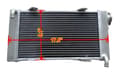 Miniatyrbild 1 av 4: 50MM Racing Aluminiumkylare, Anpassad för Go Karts, Lättviktsdesign, Optimal Kylprestanda