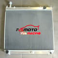 Miniatyrbild 3 av 4: Aluminiumkylare, precisionspassform för TOYOTA Hiace SBV, dubbelradig design, effektiv kylprestanda