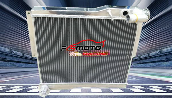 Aluminiumkylare för MG MGB, effektiv kylning, dubbelradig design, optimerad passform