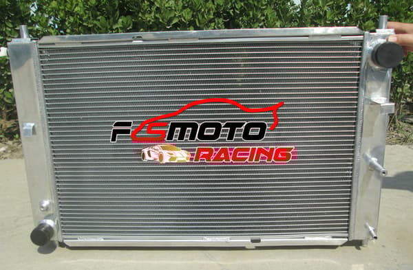 Aluminiumkylare med fläkt för Ford Mustang, precisionspassning, hög kylprestanda, hållbar konstruktion