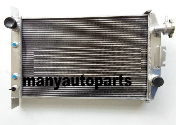 Aluminiumkylare för 1937-1939 Ford, 40% ökad kylkapacitet, TIG-svetsade tankar, vakuum-lödd kärna
