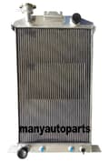 Miniatyrbild 1 av 3: Aluminiumkylare för 1937-1939 Ford, 40% ökad kylkapacitet, TIG-svetsade tankar, vakuum-lödd kärna
