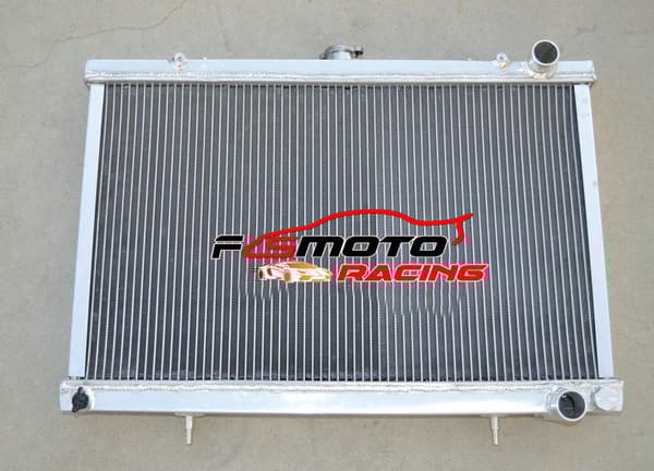 Aluminiumkylare, passar Nissan Skyline R32/GTS-4/GTS-T, 3 rader, hållbar konstruktion