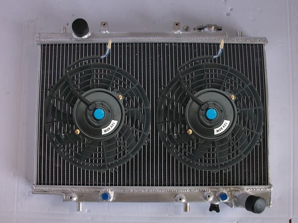 Aluminiumkylare, 3 rader, förbättrad kylprestanda, passar Ford Capri 1989-1995